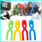 Im freien Schneeball Clip Schnee Greifen Klemmen Werkzeug Multi-form Cartoon Schneebälle Grabber Werfen Schnee Ball Sport Spielzeug Kinder geschenk