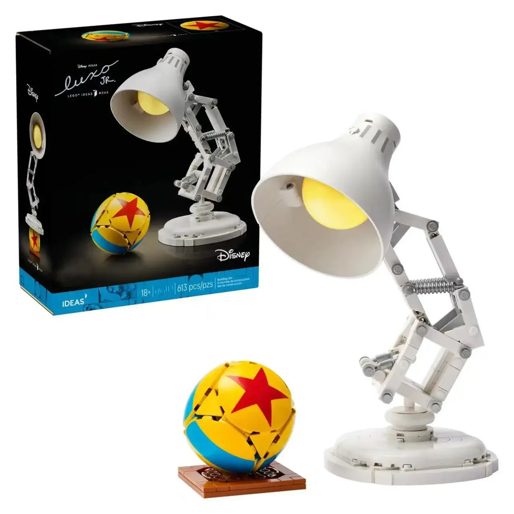 2025 Neues Produkt, kreativer Cartoon 21357, Pixar, kleine Tischlampe, Puzzle-Modell, Bausteine, Spielzeug, Zuhause, Wohnzimmer, Weihnachtsgeschenke