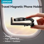 Joyroom Magnetischer Reise-Telefonhalter, Flugzeug-Telefonhalterung, Freisprecheinrichtung, flexible Rotation, Flugzeug-Telefonhalterung für iPhone