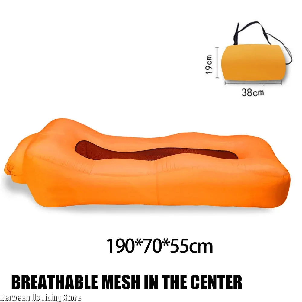 Aufblasbares Outdoor-Sofa – Sitzsack, Amphibien, für Pool, Strand, Camping & Garten, 9 Farben