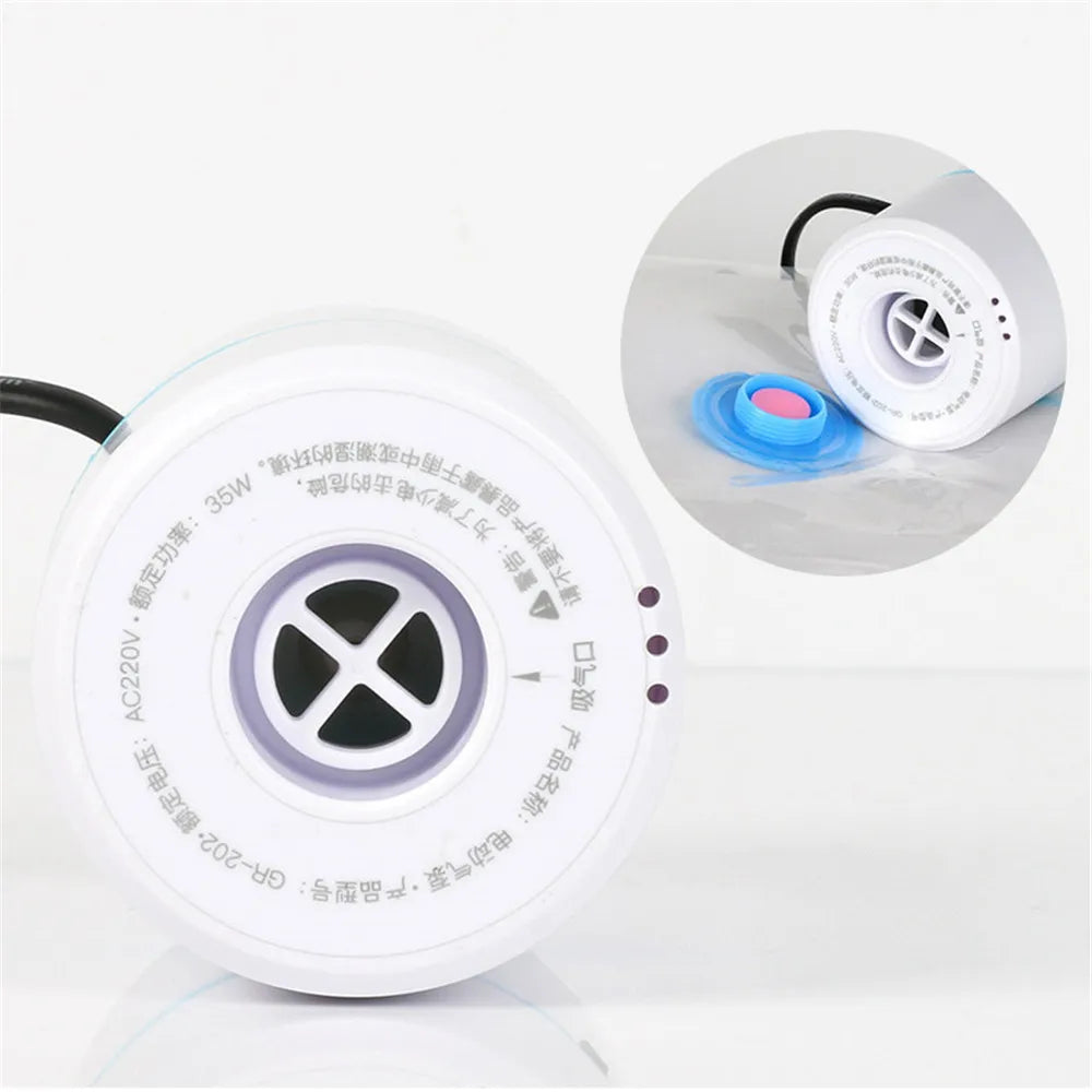 Komprimierter Beutel, elektrische Pumpe, Reise-Vakuumbeutel, Pumpe, Mini-Vakuumiergerät, Platzsparer für Kleidung, Lebensmittel-Organizer