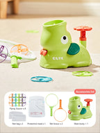 Air Discs Launcher Kinderspielzeug, für Indoor und Outdoor Spiele