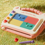 Kinder Cartoon Reißbrett Baby Puzzle Magnetische Schreibtafel Spielzeug Graffiti Magnetische Reißbrett Montessori Spielzeug für Kinder