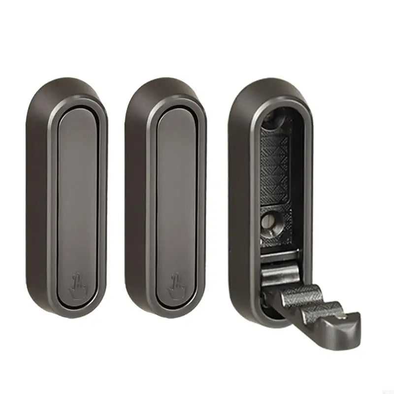 3pcs moderne Badezimmerhaken faltbares Design Nicht Schlupfflächen bescheidene Haken Starke Handtuchhaken für Badezimmer