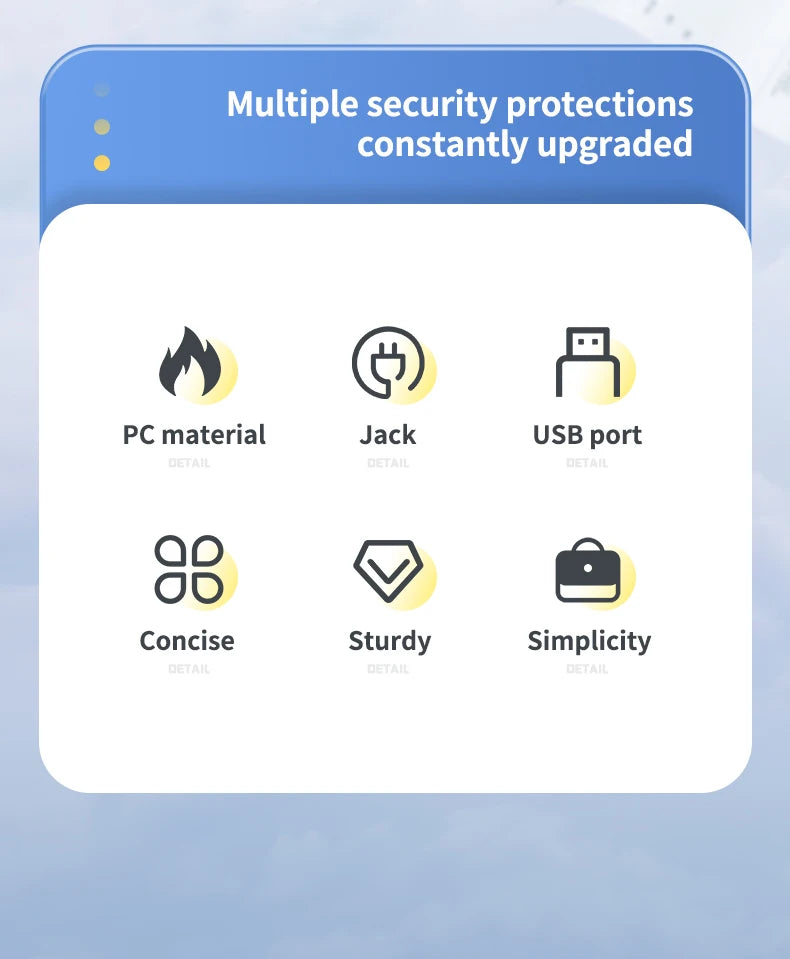 EU-Stecker, Steckdose, 5 Steckdosen, Steckdose, kein Verlängerungskabel, mit oder ohne ihn, USB-Typ-C-Anschlüsse, zwei Spezifikationen
