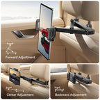 Joyroom Auto-Rücksitz-Tablet-Halter, 3-in-1, dehnbare Kopfstütze, Tablet-Halterung für iPad Air/Mini, Samsung Tab 4,7–12,9 Zoll Geräte