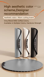 TINSOL Elektrisches Heizplatte für Lebensmittel, tragbares, zusammenklappbares Heiztablett mit 8 Temperatureinstellungen, thermostatisches Lebensmittel-Heizkissen