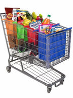 4 teile/satz faltbare Wagen Trolley Supermarkt Einkaufstaschen wieder verwendbare umwelt freundliche Lebensmittel geschäft Handtasche Vlies Einkaufstasche