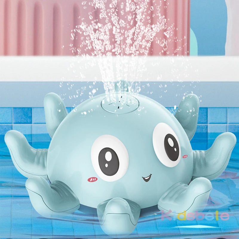 Baby Badespielzeug Oktopus – Leuchtend, Musik & Wasserspritzer