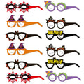 6/12 Stück Halloween-Thema-Party-Papiergläser, Kürbis,-Spinne-Fledermaus-Gläser, Cosplay-Foto-Requisiten, Halloween-Party-Dekoration