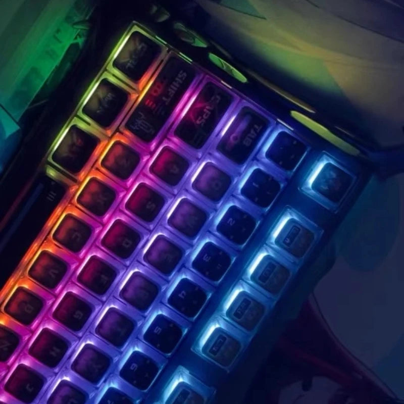 GravaStar K1 Bluetooth Drahtlose mechanische Tastatur aus Aluminiumlegierung Tri-Mode RGB Light E-Sport-Gaming-Tastatur PC-Zubehör