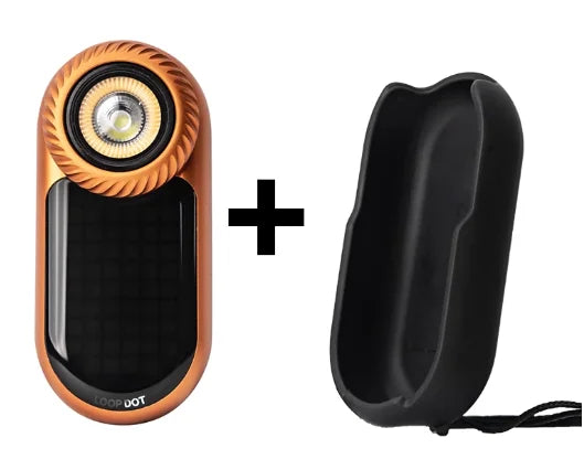 LOOPSK09-LOOPDOT LOOP Multifunktionale Mini-EDC-Taschenlampe, tragbare Handbeleuchtung, Taschenlampe für Outdoor-Sport, Camping, Höhlenforschung