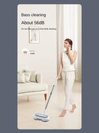 1 elektrischer Mopp-Staubsauger, einfach zu bedienen, geeignet für Zuhause, Schlafsaal, Büro und andere Verwendung