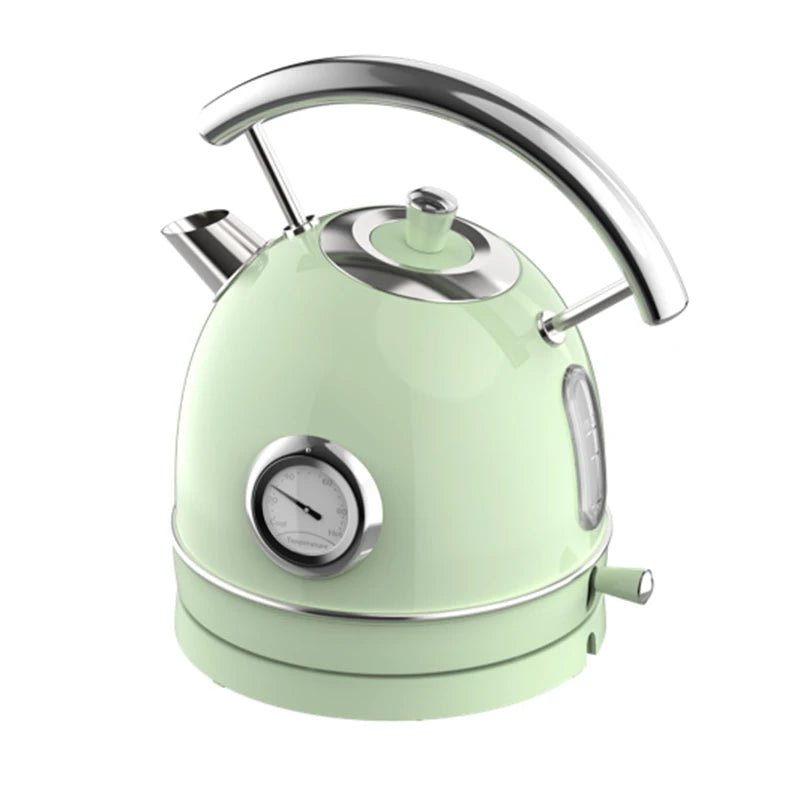 Retro-Frühstücksset, Geräte, 4-Scheiben-Toaster, elektrischer Wasserkocher und Toaster-Set, Saftmixer