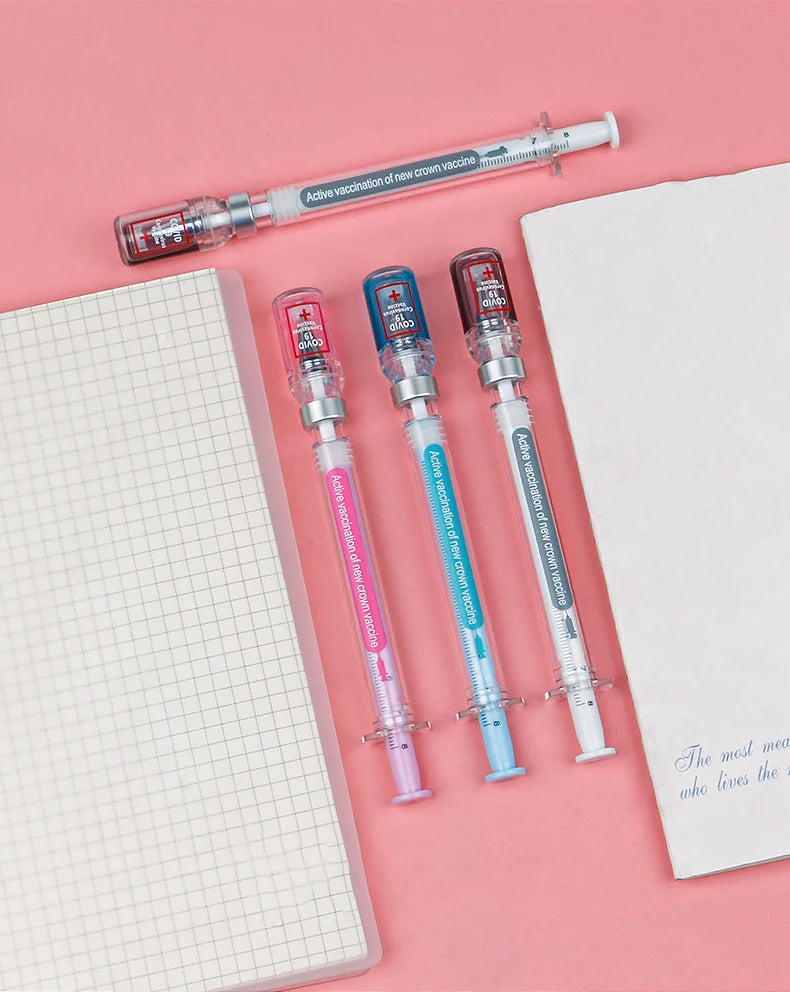 Kreative Neuheit, Spritzenstifte, Gelstift