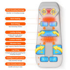 Ganzkörper-Massagematte, Matratze, elektrische Airbag-Traktion, Lendenwirbelsäule, beheizt, Kneten, Nackenmassagegerät, Vibration mit Fernbedienung