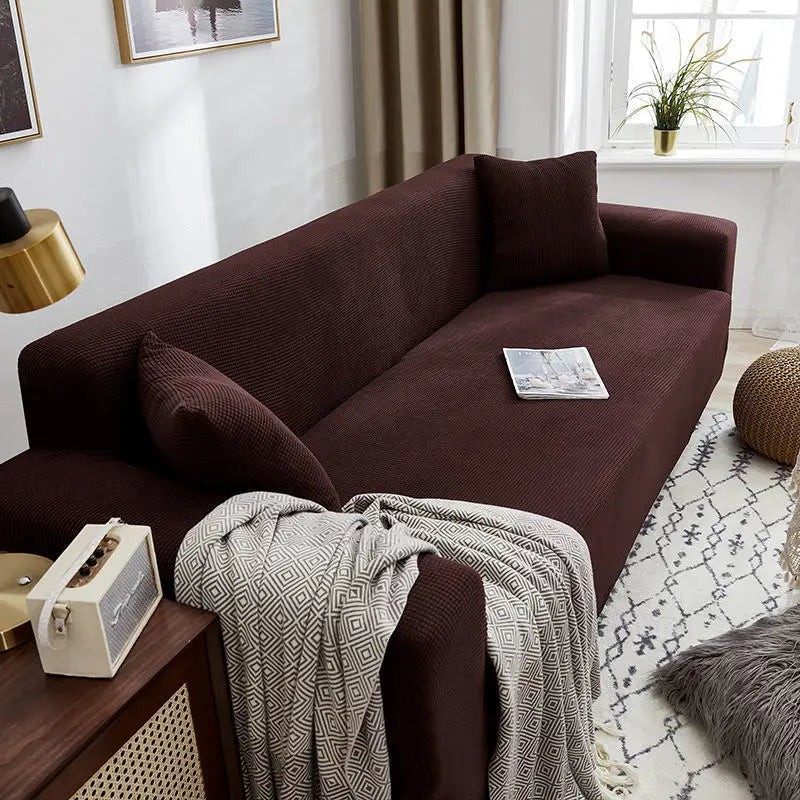 Elastischer Jacquard-Sofabezug für Wohnzimmer, schmutzabweisend, waschbar, Sessel, Sofa, Schonbezug, Schutz für Zuhause, Couch, Dekor, 1/2/3/4 Sitz