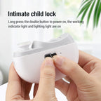 Elektrischer Nagelknipser, automatischer Aniküre-Trimmer mit Licht, für Erwachsene, Baby, Fingernagel, Zehenschere, Pediküre, Polieren, Nagelschneider