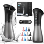 Wasserbetriebenes Ohrenreinigungsgerät mit Spülspüler, elektrisches Ohrenschmalz-Entfernungssystem, 11 Spitzen, 3 Druckeinstellungen für saubere Geräte