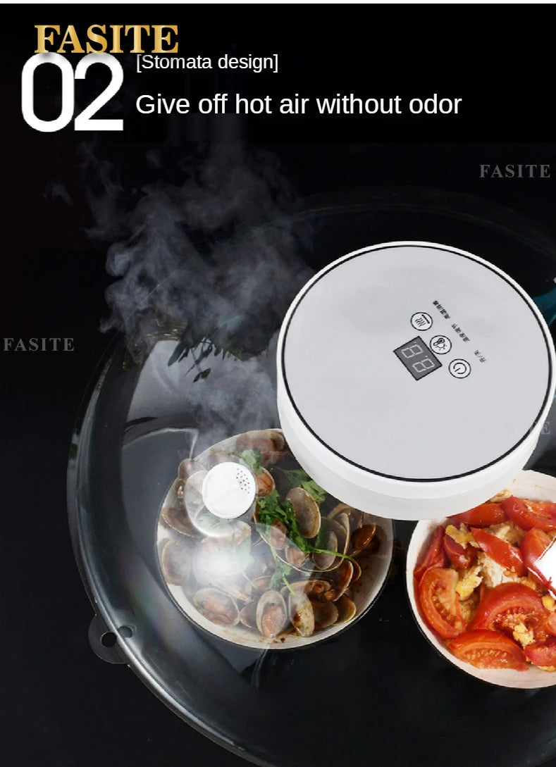 Heizungs-Dichtungsabdeckung für Lebensmittel, Mahlzeit, intelligente intelligente elektrische Heizung, Lebensmittel-Isolierabdeckung, multifunktionale Lebensmittel- und Frischabdeckung