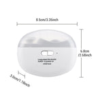 Elektrischer Nagelknipser, automatischer Aniküre-Trimmer mit Licht, für Erwachsene, Baby, Fingernagel, Zehenschere, Pediküre, Polieren, Nagelschneider