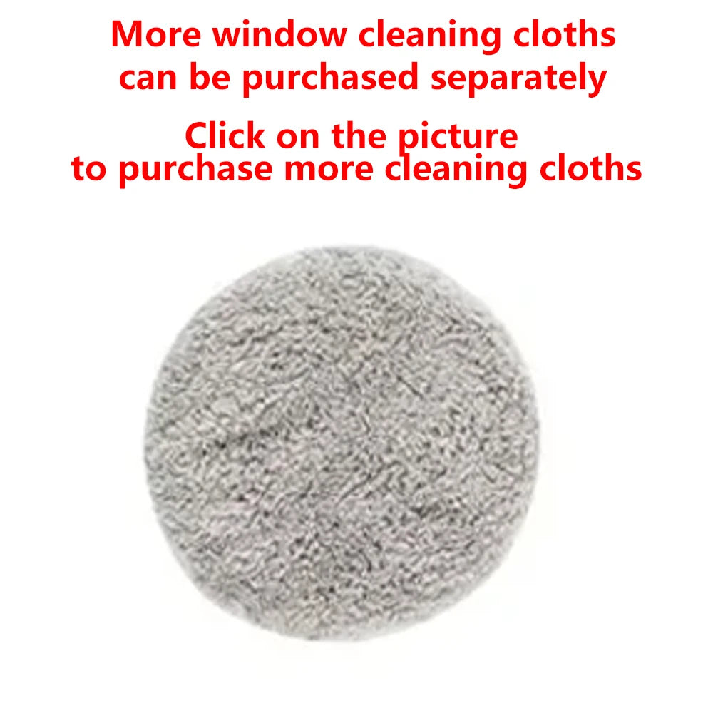 DIVEDEER Weißer/schwarzer Fensterputzroboter, elektrischer Fensterputz mit hoher Saugkraft, doppelseitiger Glasstaubsauger, Wasserspray