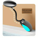 Pinguin Atmosphere leichter ausziehbarer Wasserhahn, heißer und kalter spritzwassergeschützter Handwaschhahn, Badezimmerwaschbecken, Badezimmerhahn