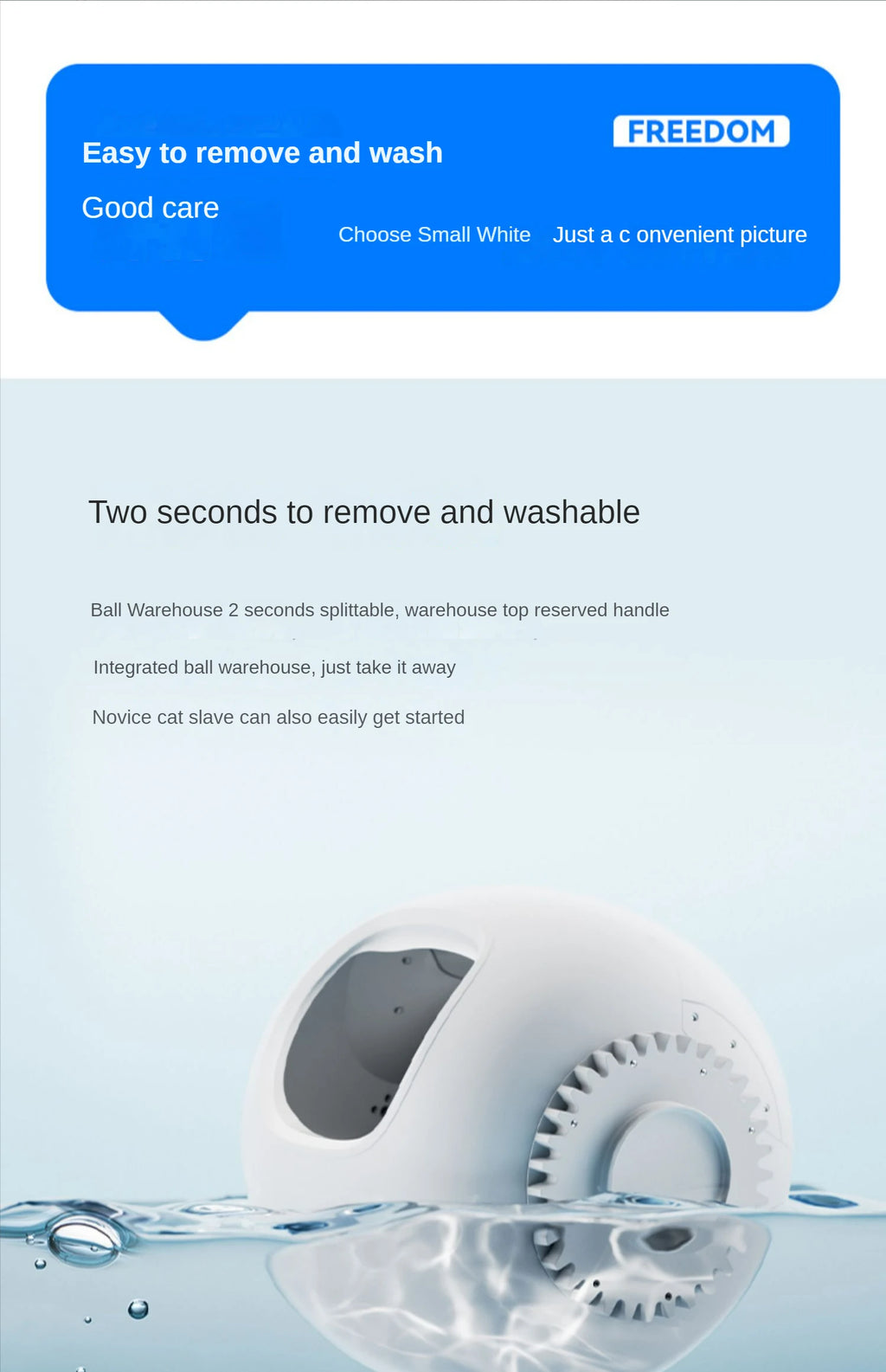 CATLINK Selbstreinigende Katzentoilette, automatische Toilette für Katzen, großer geschlossener Sandkasten, Katzenhaustier, intelligente Artikel, Arenero Gato Cerrado Katzentoilette