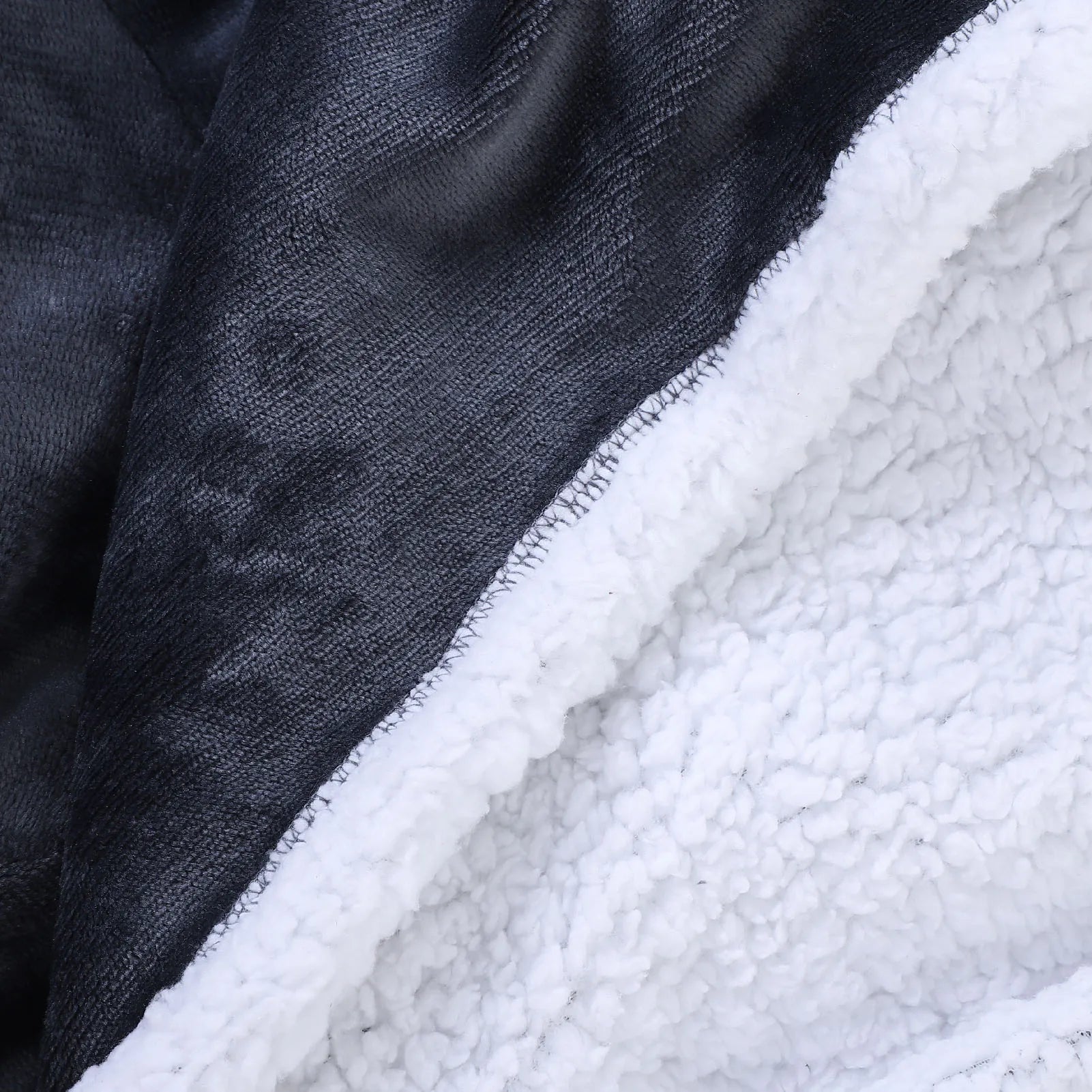 Heizdecke mit Ärmeln, Kapuze und Fußtasche, Flanell, 10 Heizstufen, elektrische tragbare Decke mit 3-Zeiterfassung, 127 x 70 Zoll