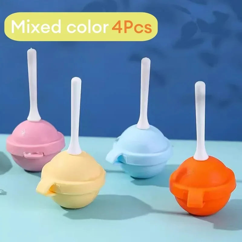 Silikon Lollipop-Eisform – DIY Popsicle, umweltfreundlich, Einzel & Sets bis 20 St.