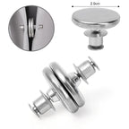 Magnetische Vorhangschnallen nagelfrei – Metall-Clip, 17/20/25 mm, 2–40 Stück