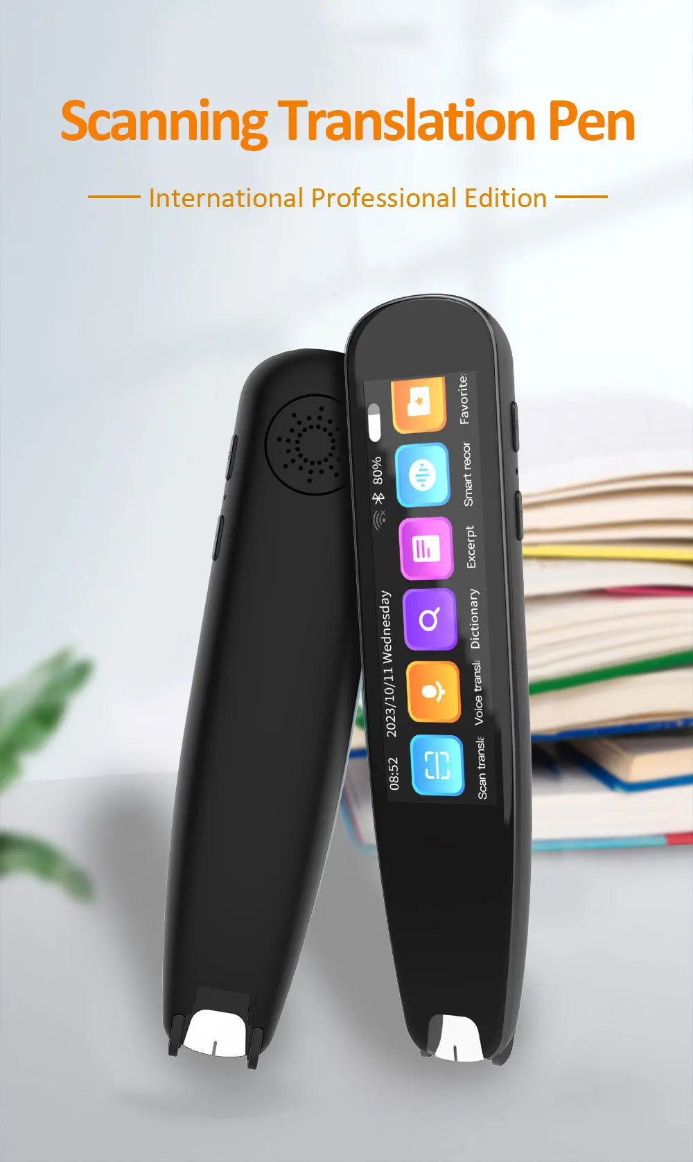 S6 Pro Smart Voice Scan Translator Pen Multifunktions-Übersetzung