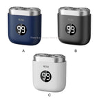 Präzisionsrasierer für Männer, tragbarer Elektrorasierer für schnelle Ergebnisse, Achselhaare, Mini-Elektrorasierer, grau