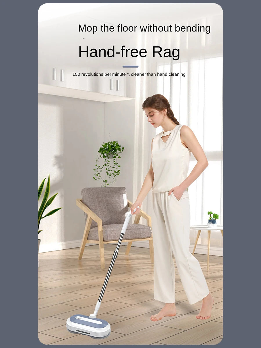 1 elektrischer Mopp-Staubsauger, einfach zu bedienen, geeignet für Zuhause, Schlafsaal, Büro und andere Verwendung