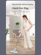 1 elektrischer Mopp-Staubsauger, einfach zu bedienen, geeignet für Zuhause, Schlafsaal, Büro und andere Verwendung