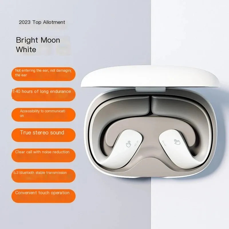 2024 neue T22 Knochen Leitung Bluetooth Kopfhörer Headset Mini Schlafen Drahtlose Kopfhörer Sport Spiel Musik Mit Mic Mädchen Geschenk