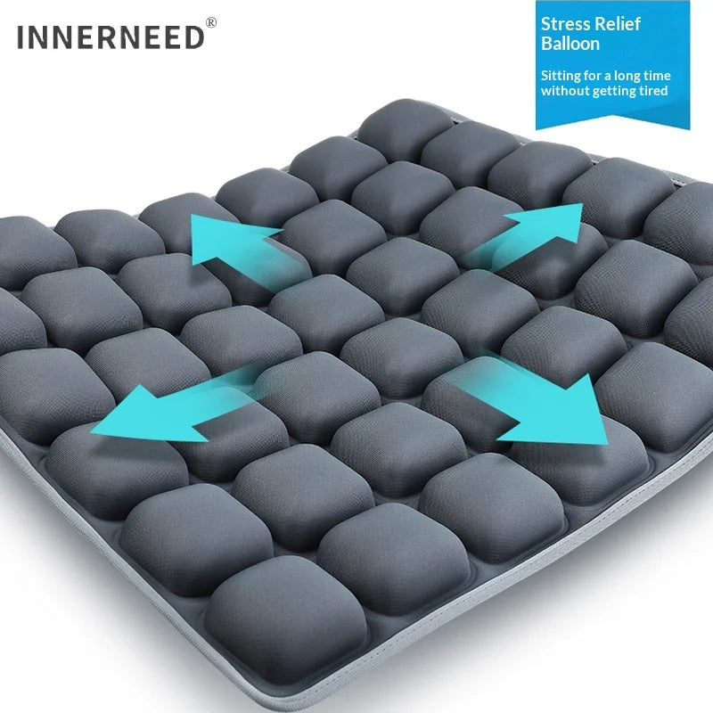 Air Bags Travel Cushion Lightweight Breathable Travel Seat Cushion High Rebound Pressure Portable 3D Air Cell Seat Cushion Decor