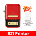 NiiMbot B21 / B1 Bluetooth Etikettendrucker – Tintenfrei, 203dpi, 1200mAh, CE, mit optionalen Etikettenrollen