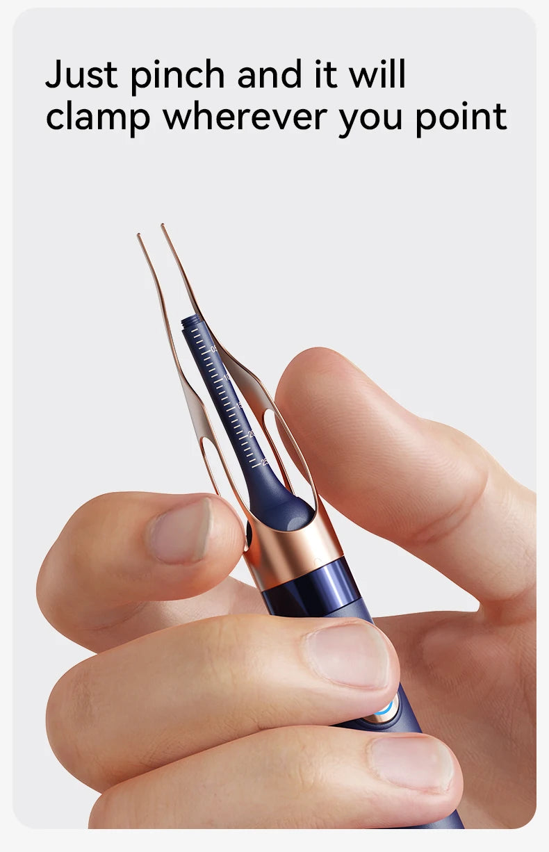 Verbesserter intelligenter visueller Ohrenschmalzreiniger mit Kamera, 800 W HD-Endoskop, multifunktionales visuelles Ohrreinigungswerkzeug, inklusive Stauraum