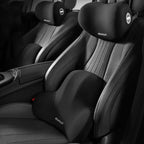 Auto Memory Foam Nackenkissen Schutz, Lendenwirbelstütze Kissen, Lendenkissen, Auto Kopfstützenkissen