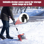 Wiederauf ladbarer Schnee Schnee treiben Outigo Wigler, 900W, 33 cm Breite, 25 cm Tiefe, 8 m Projektions abstand
