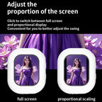 Luxuglow Mini Selfie-Monitor – Kabellos, Magnetisch, 2" HD, WiFi, Bluetooth, 4 Farben