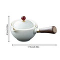 Keramik Teekanne Chinesische Gongfu Teekanne 160 ml Tee Maker Infuser 360 Rotation Einzigen Topf Tragbare Chinesische Gongfu Tee Liefert