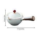Keramik Teekanne Chinesische Gongfu Teekanne 160 ml Tee Maker Infuser 360 Rotation Einzigen Topf Tragbare Chinesische Gongfu Tee Liefert