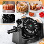 Elektrischer rotierender Lava Bundt Cake Maker Rotated Bundt Cake Maker