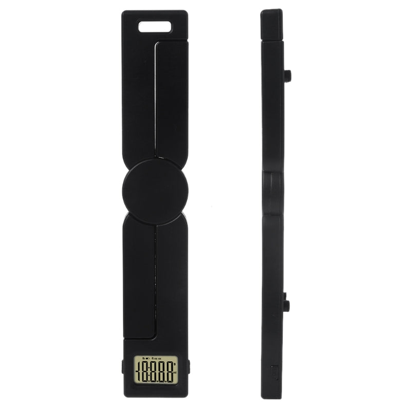 Kompakte, zusammenklappbare digitale Küchenwaage, präzise, faltbare, tragbare Lebensmittelwaage