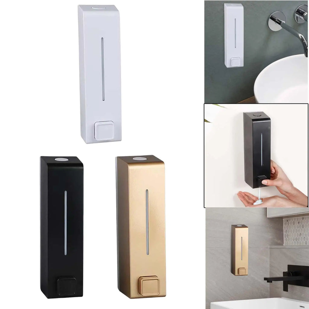 600 ml Seifenspender zur Wandmontage, Handwaschlotionbehälter für Badezimmer, Küche, Restaurants, Waschräume, Gewerbe