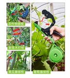 Leichte Pflanzenbindemaschine, Gartenpflanzenrebe, Tapetool für Gemüse, Trauben, Tomaten, Gurken, Pfeffer, Tapener, Bänder, Bindewerkzeug