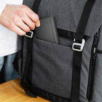 Mini faltbare kabellose Bluetooth-Tastatur (Synchronisierung bis zu 3 Geräte), tragbare Klapptastatur für Android Windows, Schwarz