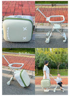 Cartoon Kinder Trunk, fahrbare Reisetasche